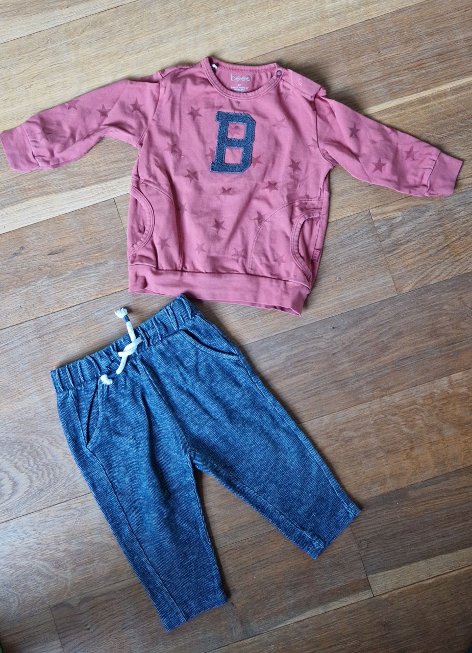 Jongens kleding set maat 80