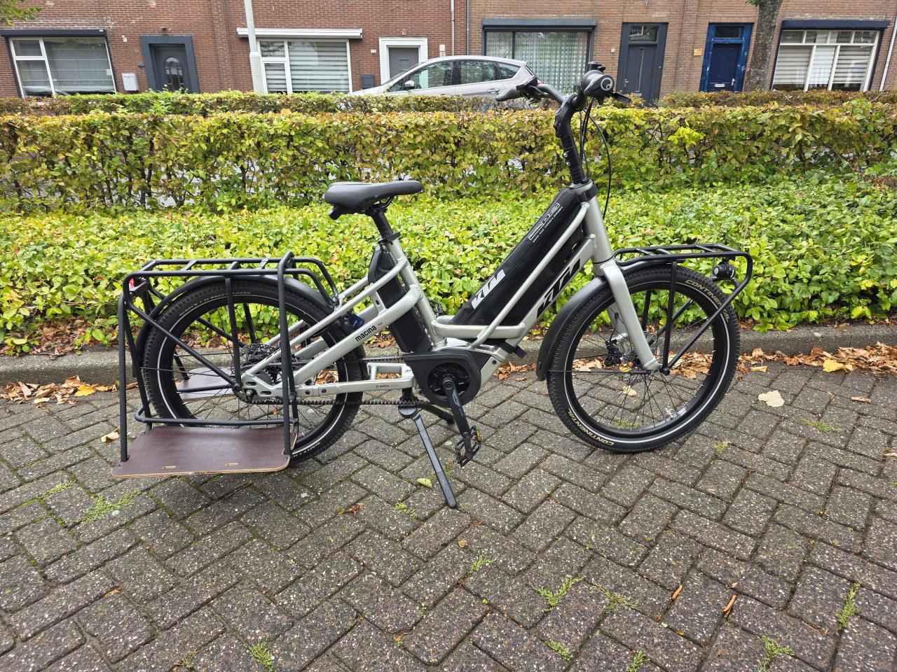 KTM Multi Urban Long Tail met Bosch Performance middenmotor en 500wh accu