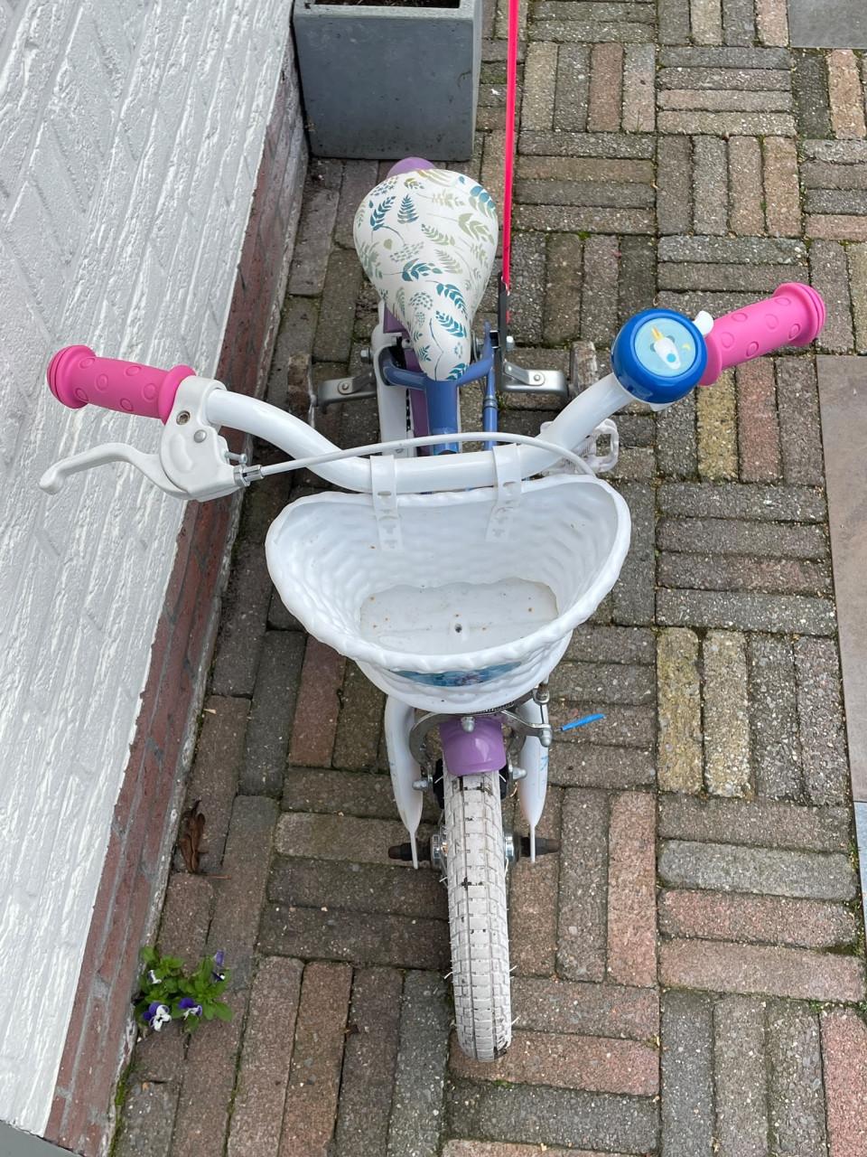 Meisjesfiets Disney Frozen 14 inch