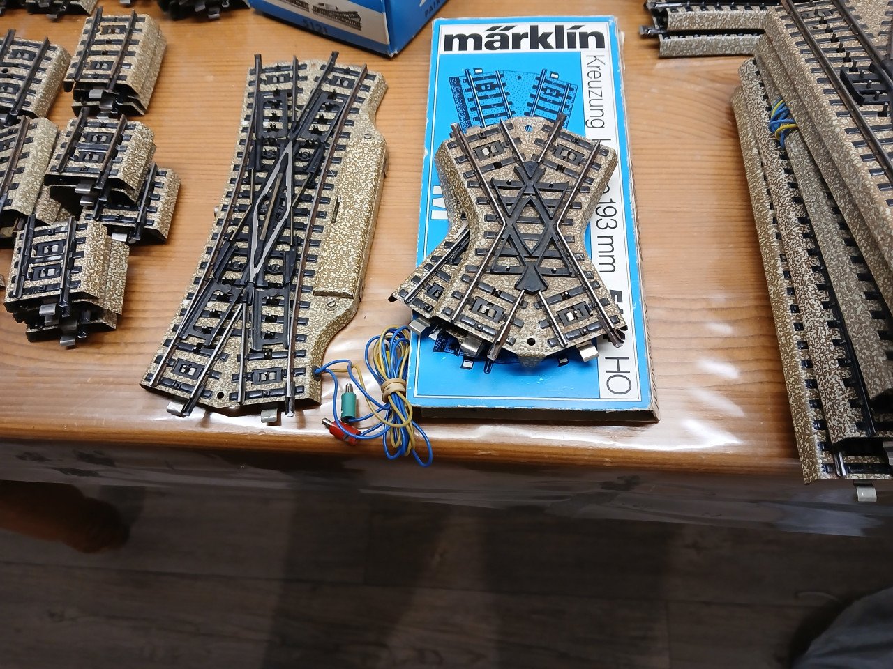 Grote partij marklin rails e.d.