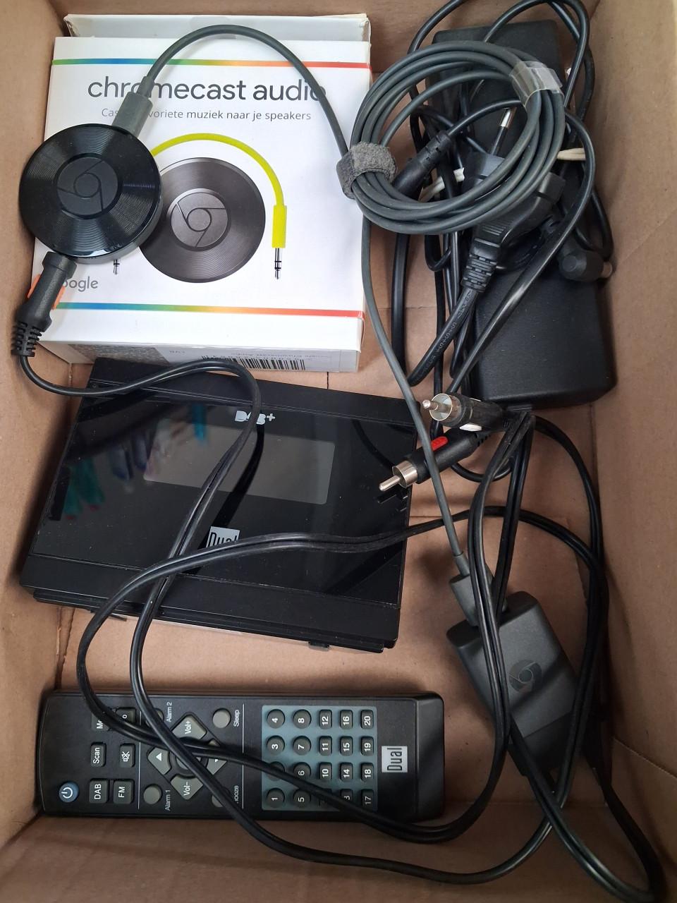 Party Speaker en een Soundbar.