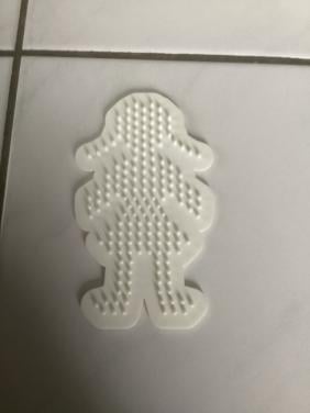 Hama onderplaat meisje 🧒