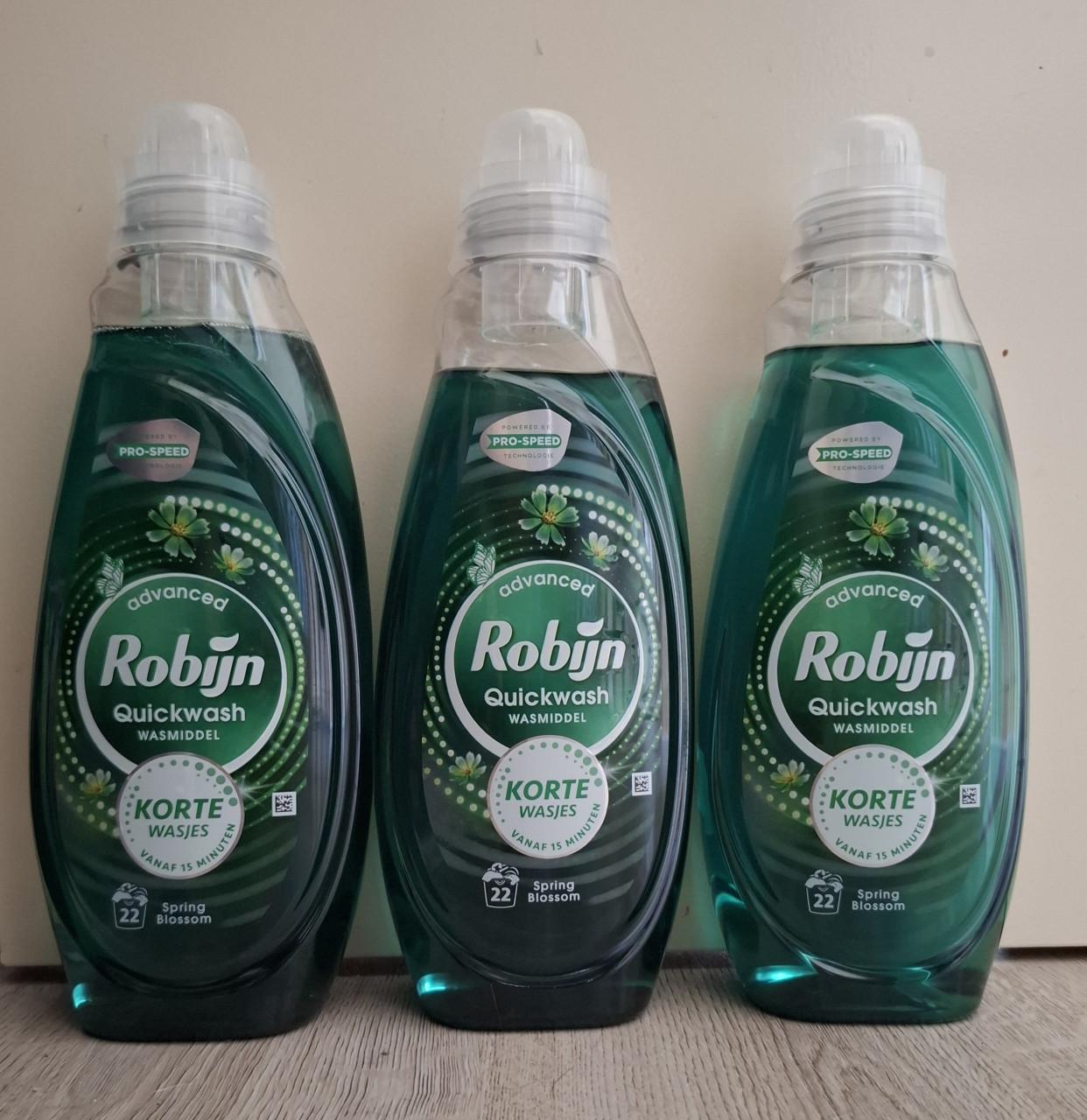 3 x Robijn Quickwas