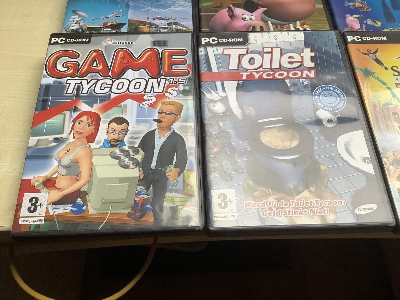 Pc spellen te koop aangeboden. Los of alles voor €15,00. Zie omschrijving.