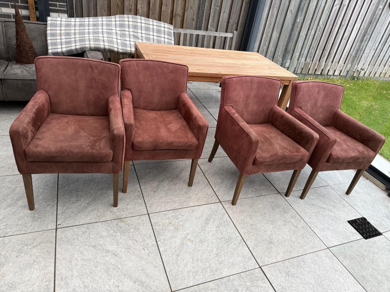 4 eetkamerstoelen