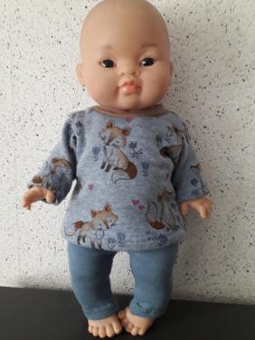 Poppenkleertjes babypop 34 cm