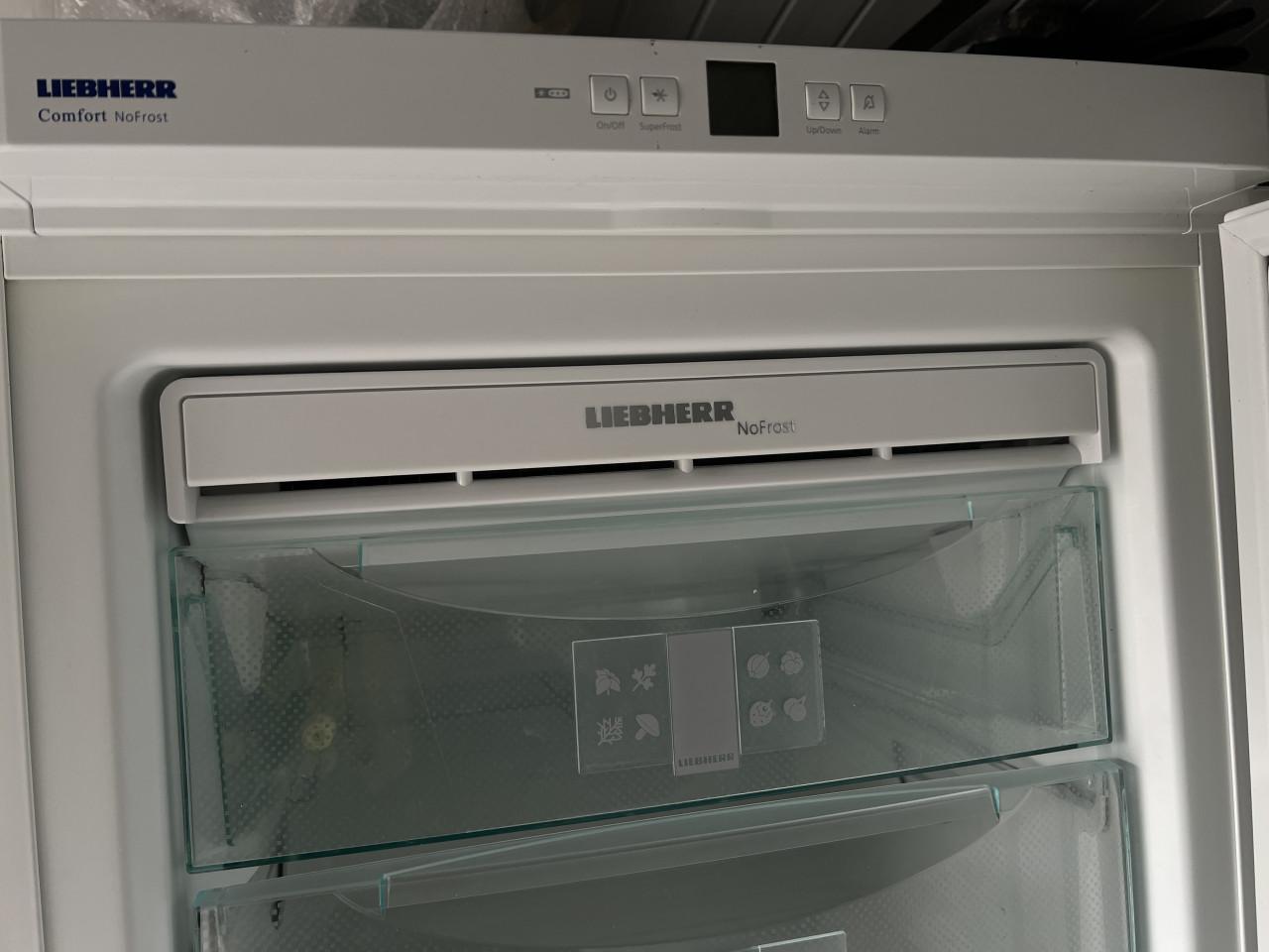 Liebherr NoFrost hoge Vrieskast 185x60 cm. Inhoud vriezer 304 liter