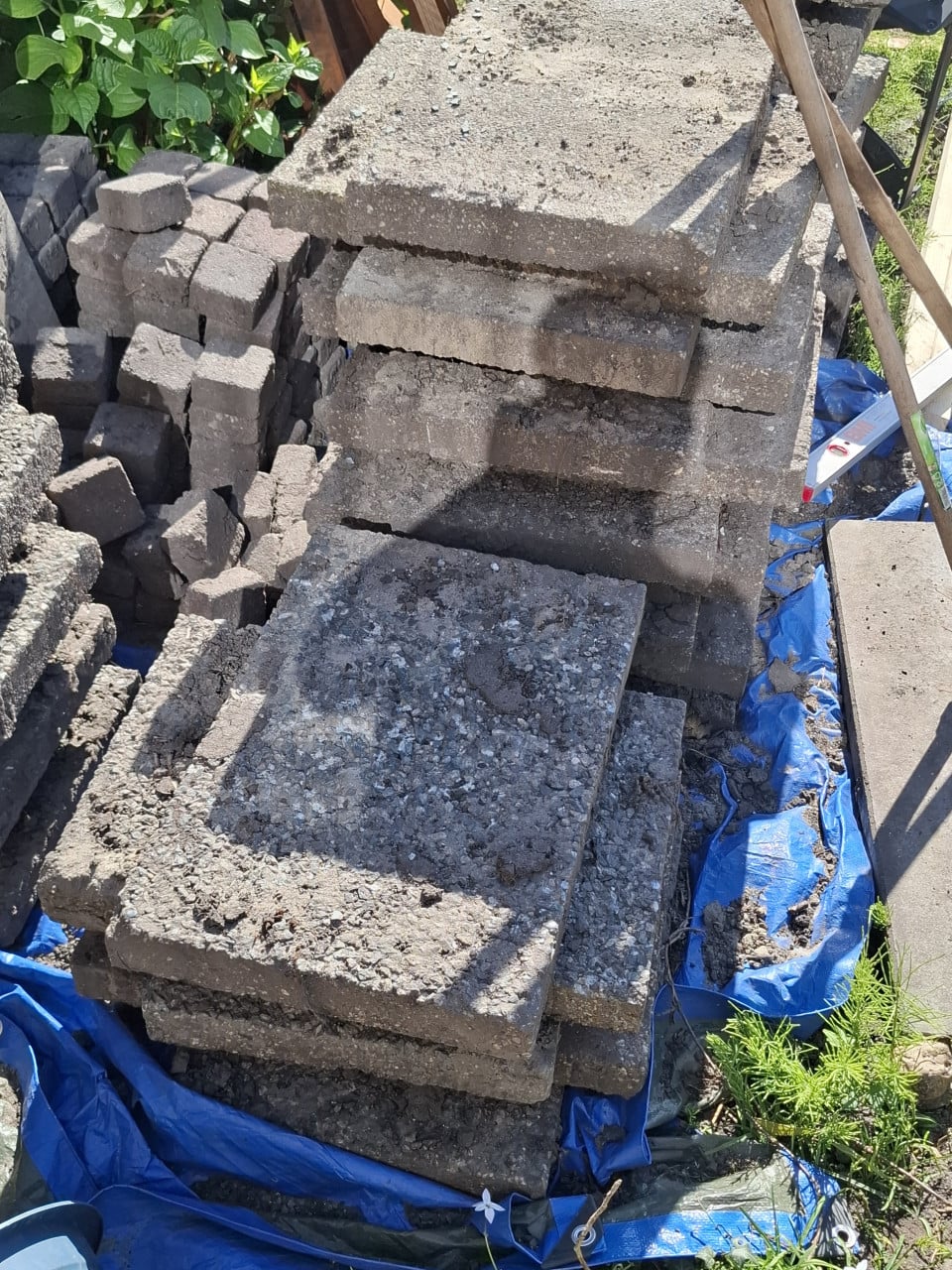 Tegels 60x40  50+ stuks