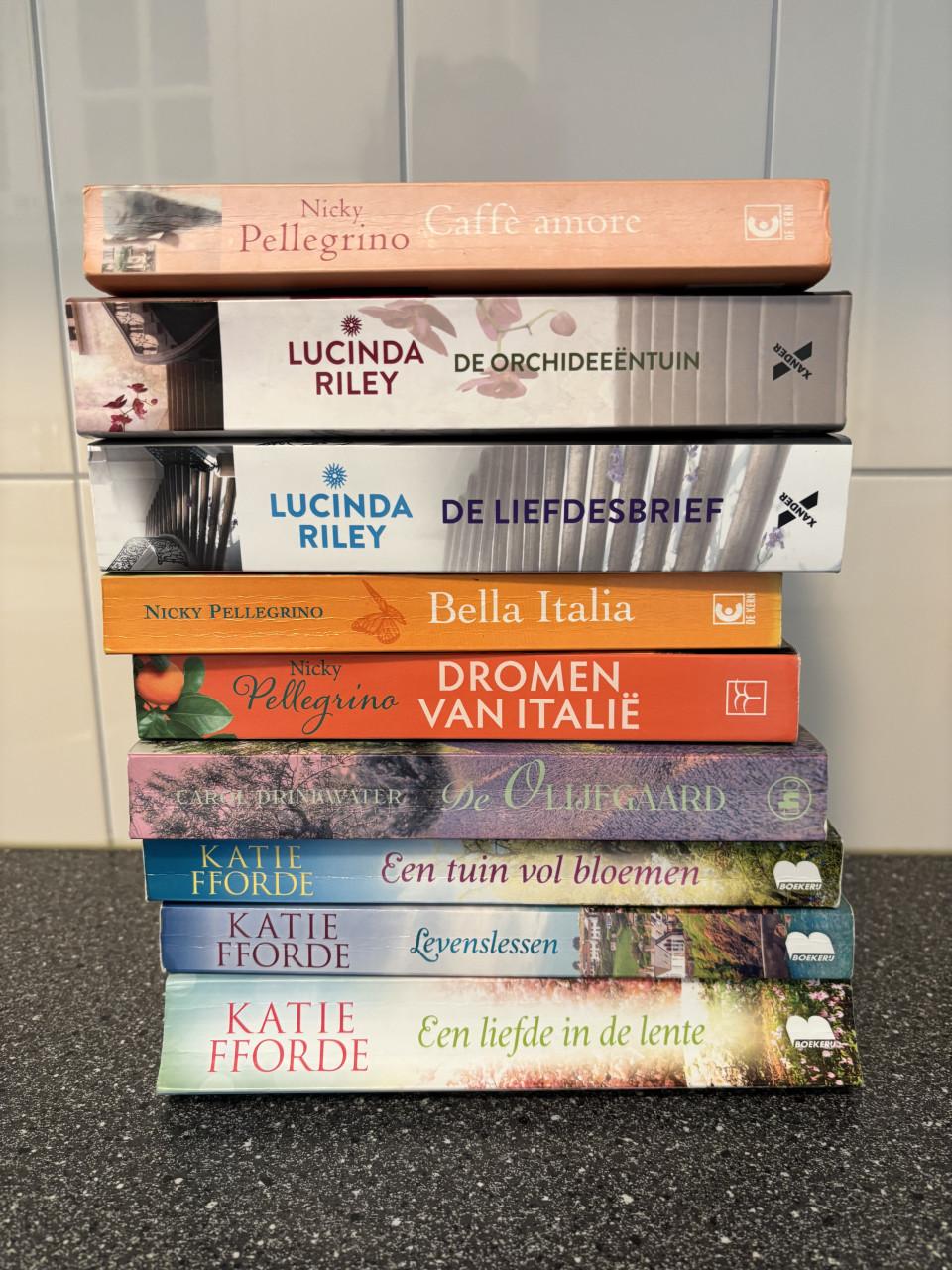 9 ROMANS, LUCINDA RILEY, KATIE FFORDE ENZ