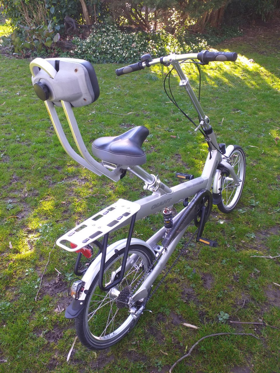 """GIANT REVIVE GEZONDHEIDSFIETS"" pijn in je rug behoort tot het verleden.