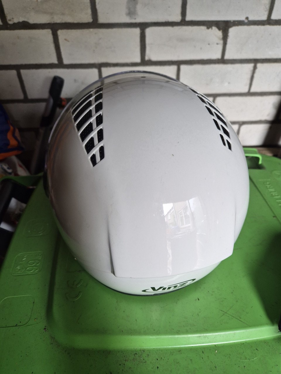 Scooterhelm wit