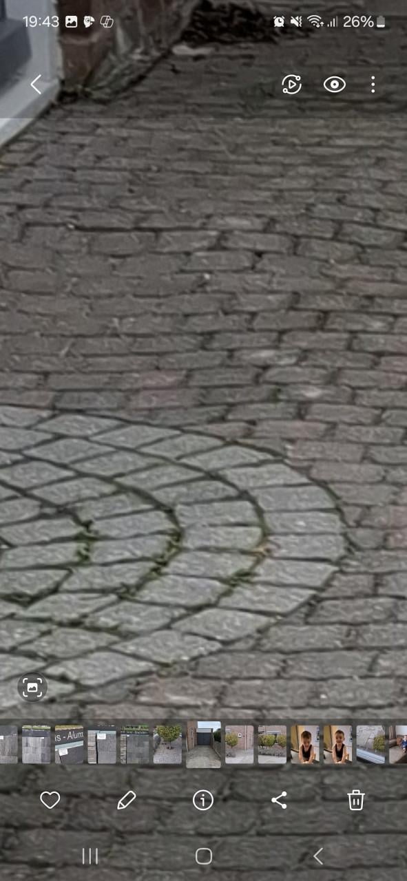 Trommelsteen 33m2 gratis afhalen