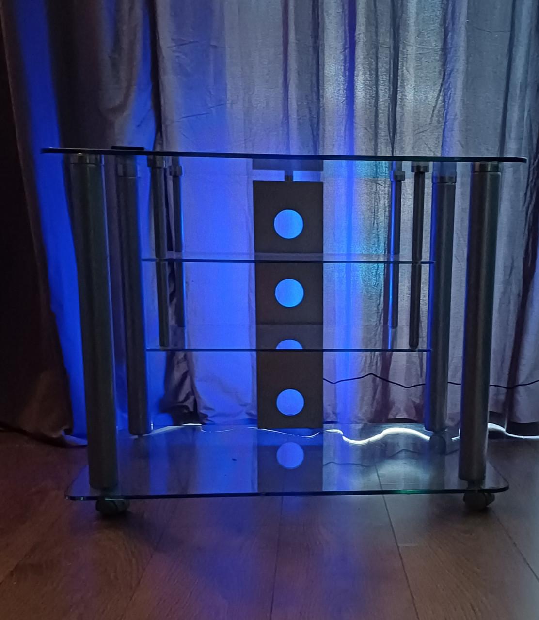 Glazen tv / audio meubel