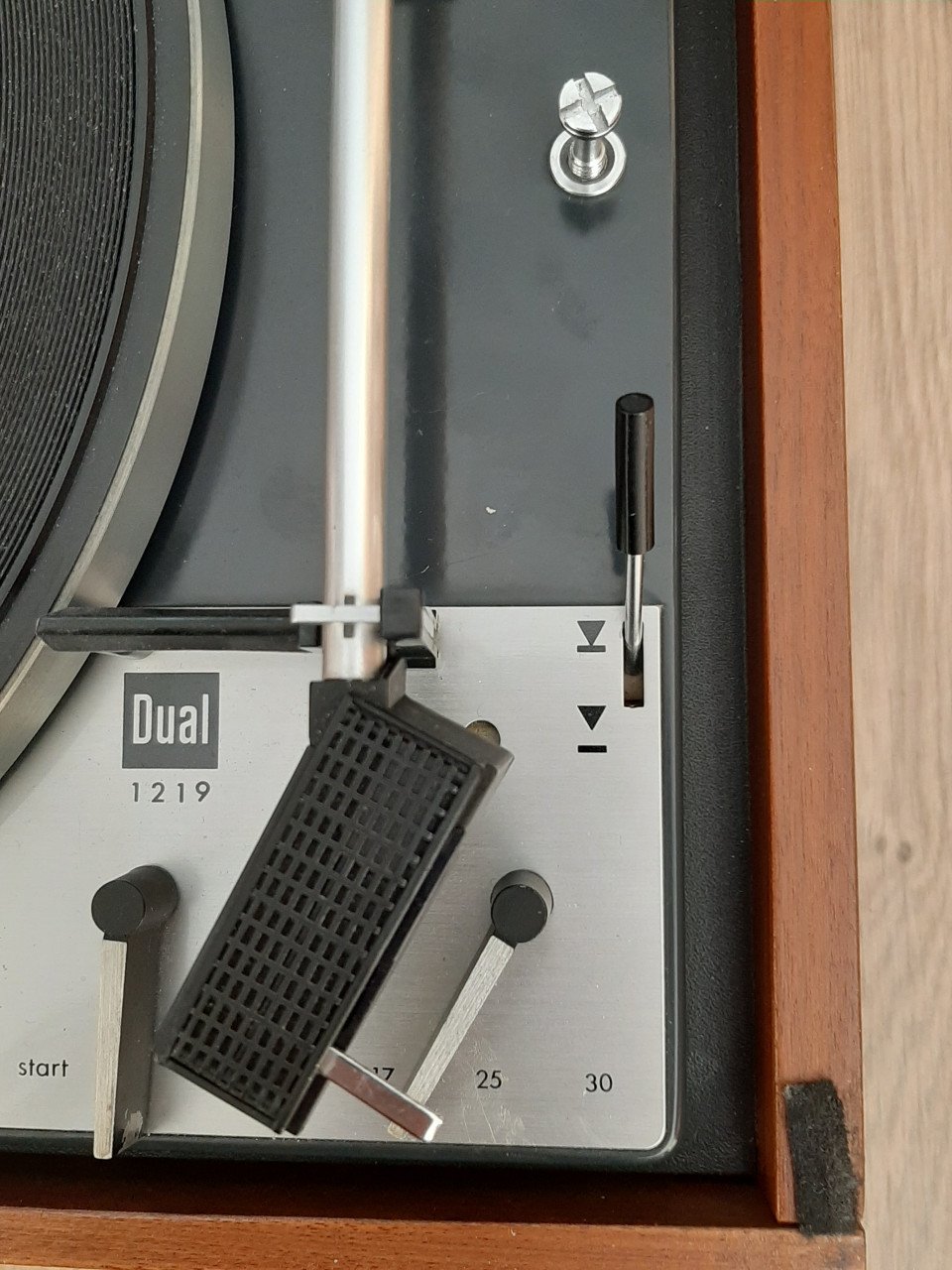 Draaitafel/Pickup DUAL 1219