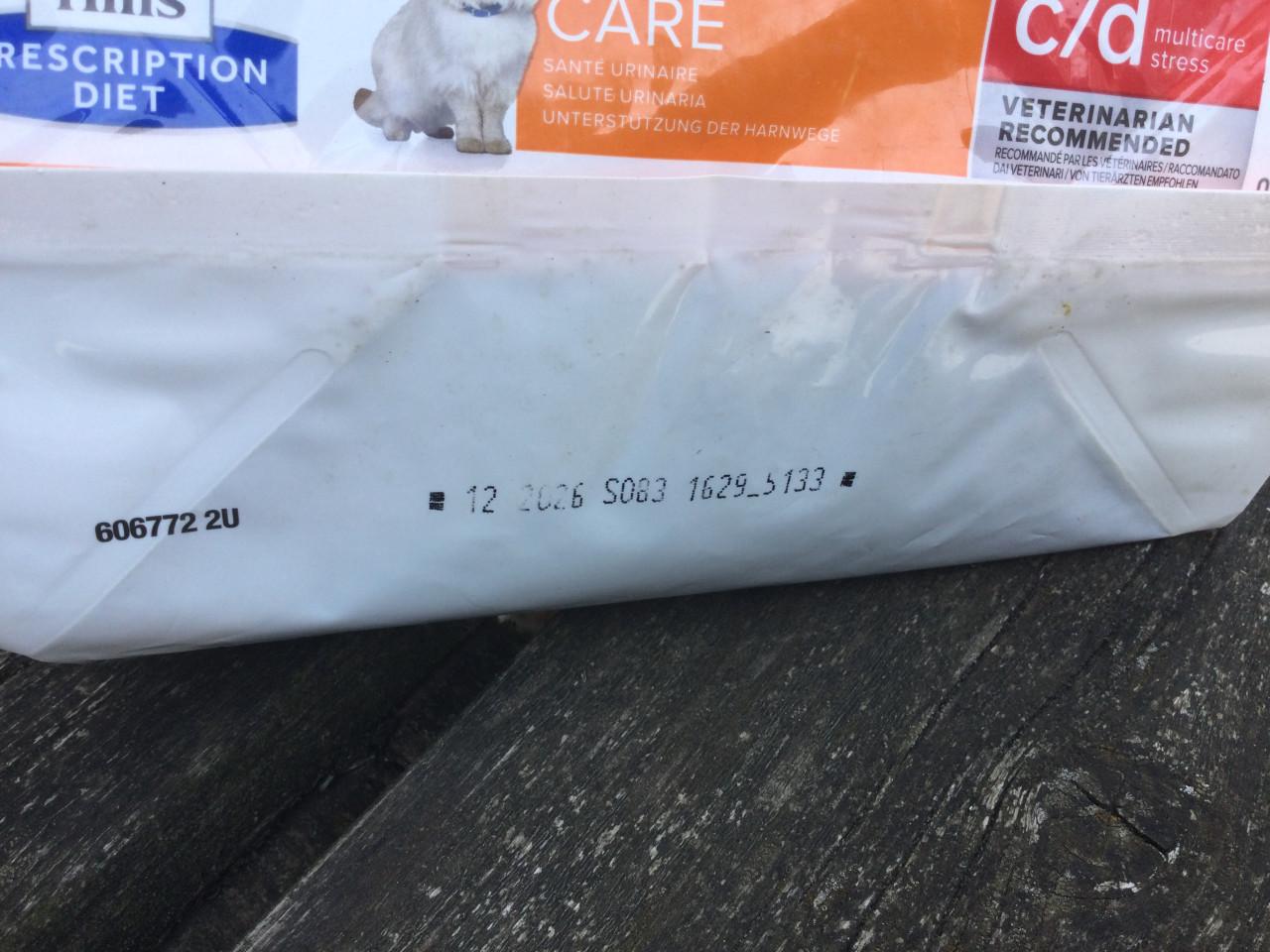 Dichte 3kg zak Urinary Care c/d dieetvoer Hill’s Prescription Diet