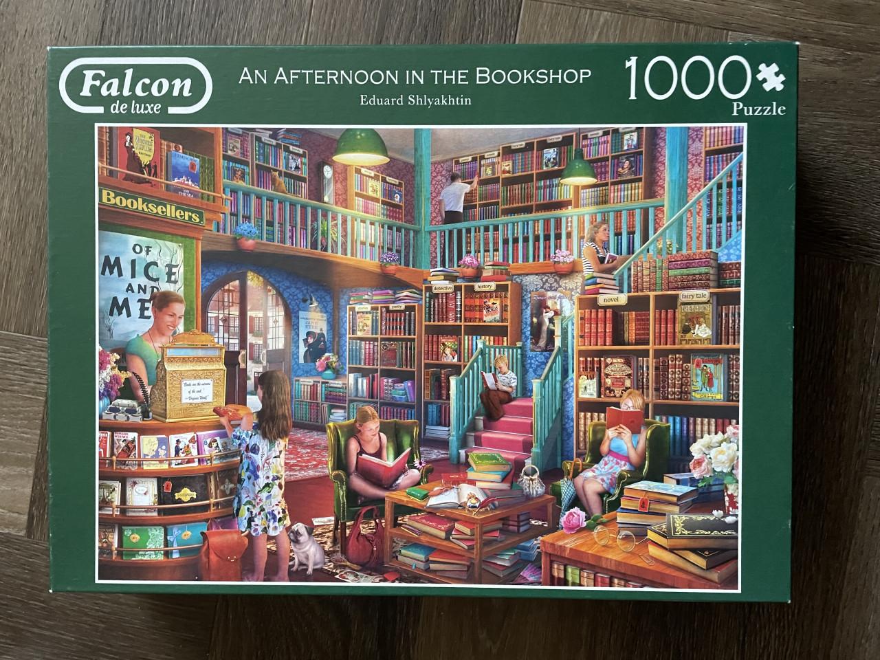 Puzzel Falcon: An afternoon in the bookshop 11267