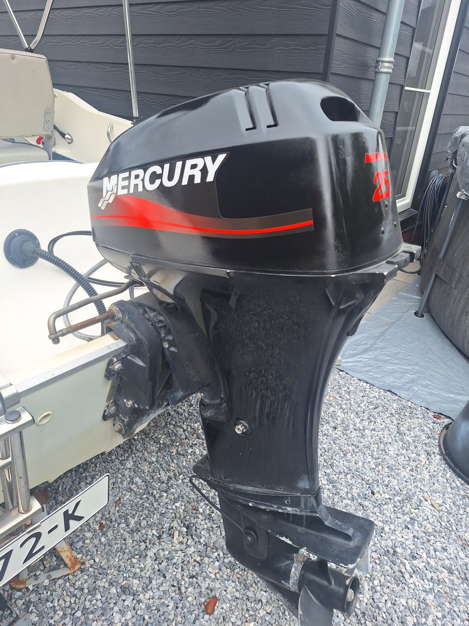 Consoleboot Bayside - 25PK Mercury - volledige set vaarklaar