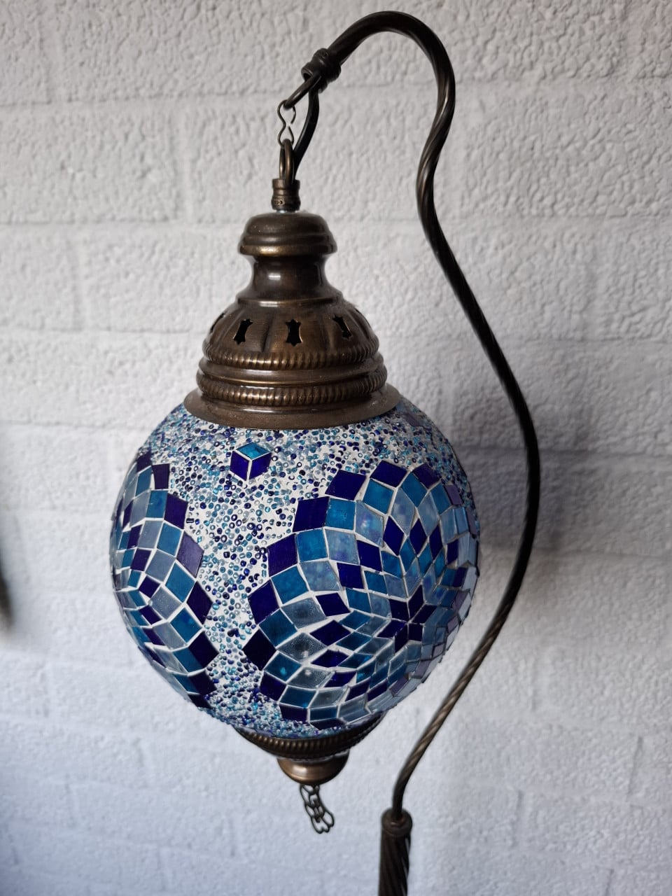 Marokkaanse vloerlamp en tafellamp