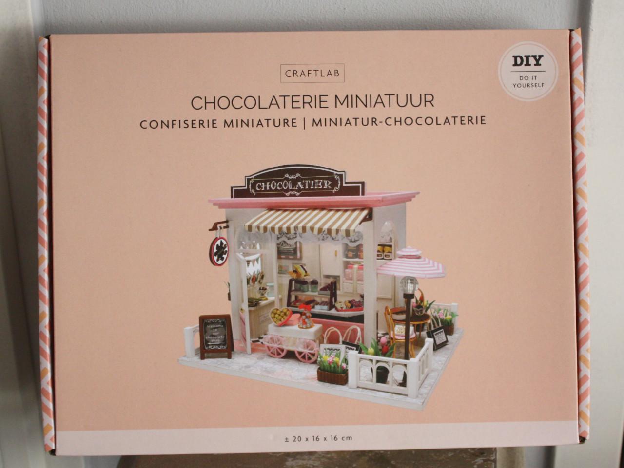 Craftlab, Chocolaterie Miniatuur , diy, Nieuw Nieuw in doos. Chocolaterie