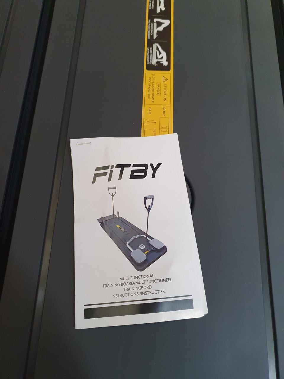Pilates board fitness board • home gym • nieuw in doos