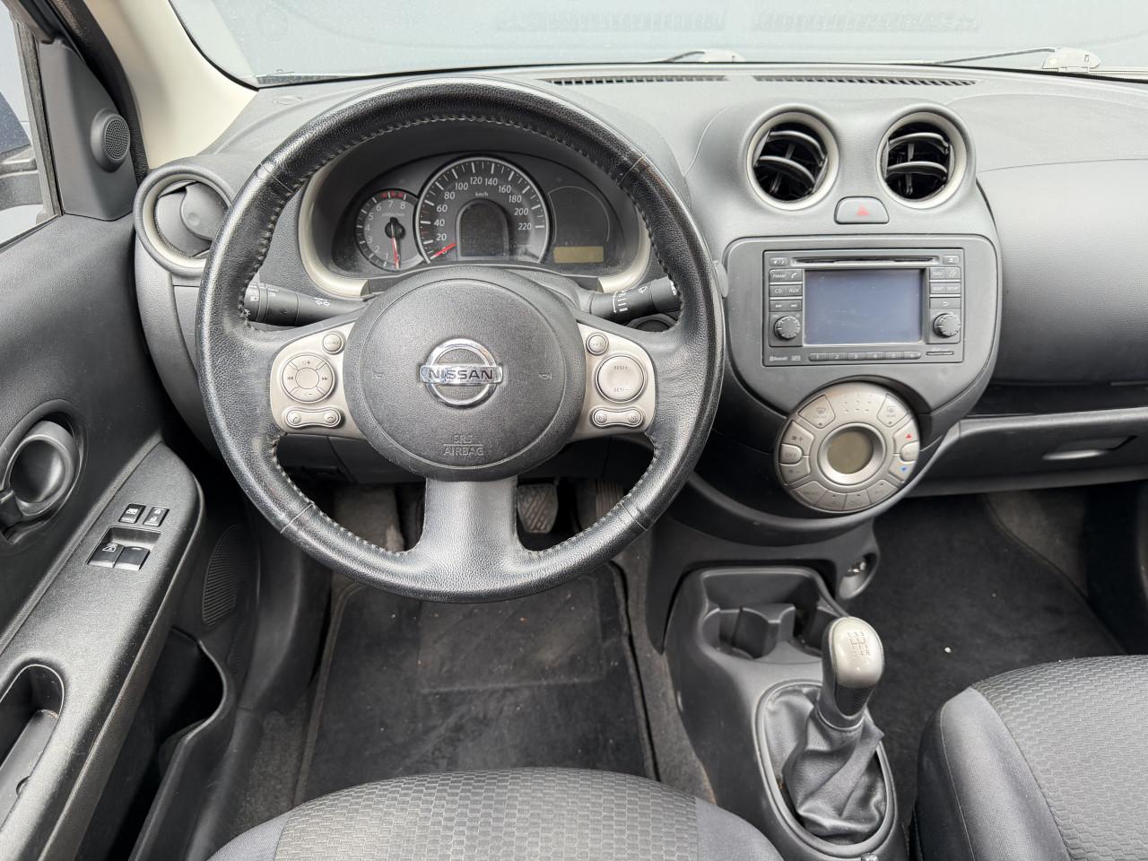 Nissan Micra 1.2 Connect 5DRS 2011 Grijs Airco Apk Cruise Navi