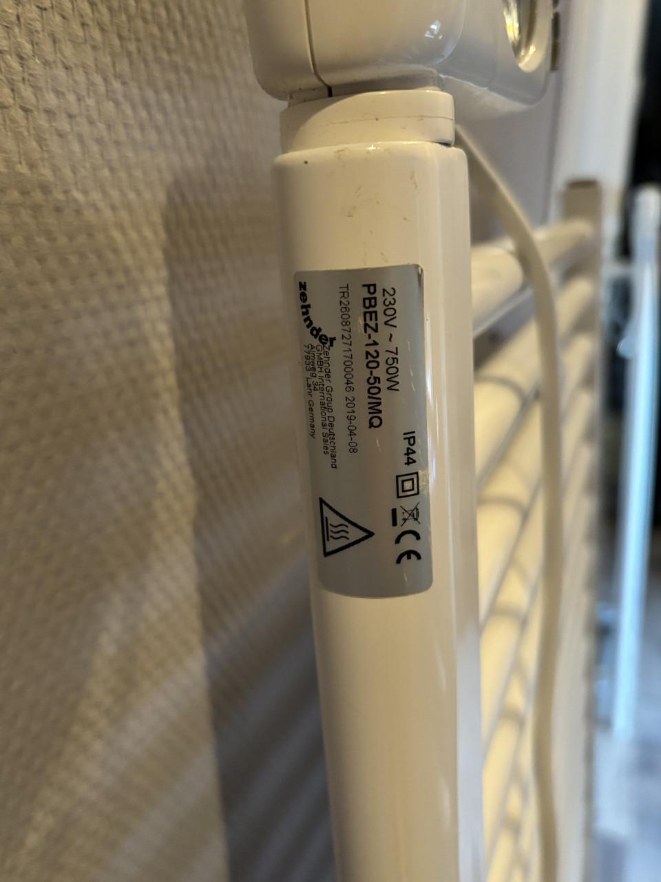 Elektrische handdoek radiator