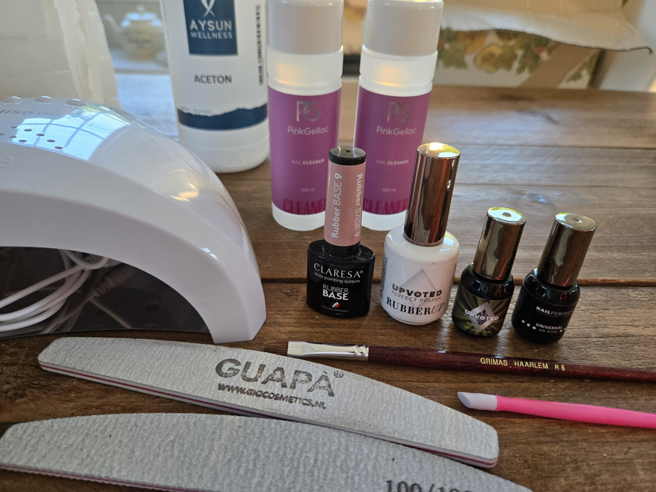 Gelnagels starterspakket met draadloze nagelvijl en extra's