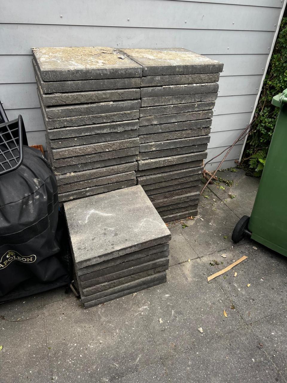 Gratis beton tegels 50*50