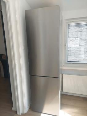 Miele koek/vriescombinatie rvs kleur