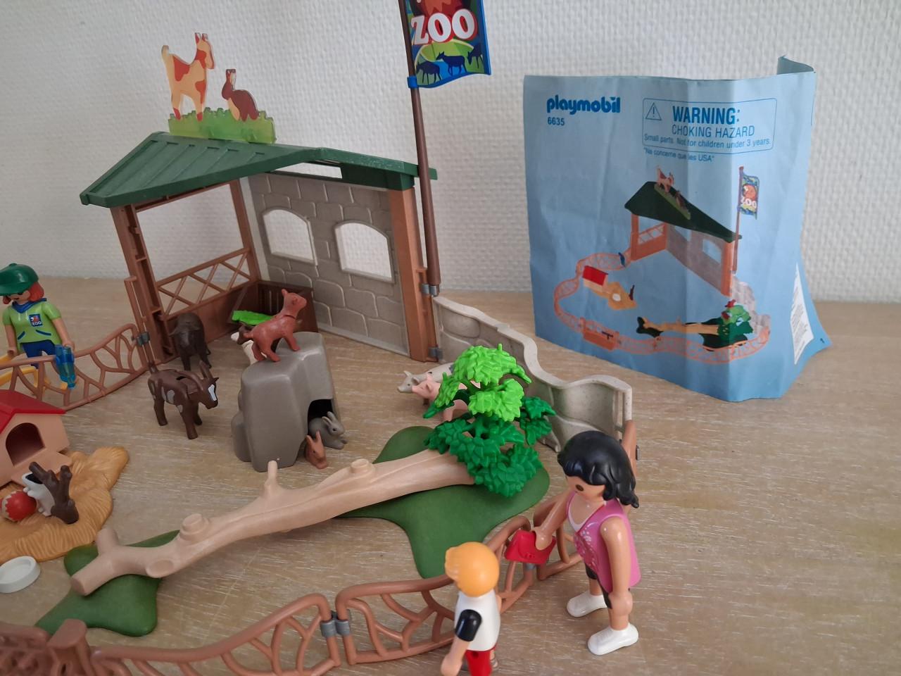 Playmobil dierenverblijf kleine dieren set 6635