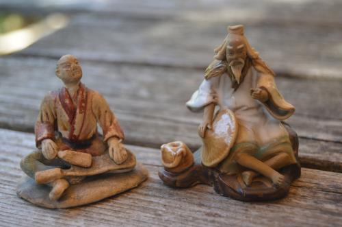 3 Kleine Chinese beeldjes