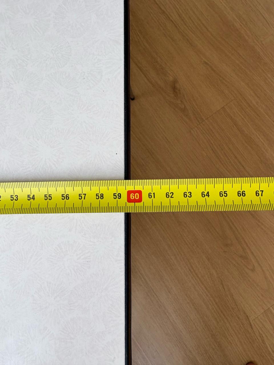 Vintage bureau Formica, met stoel