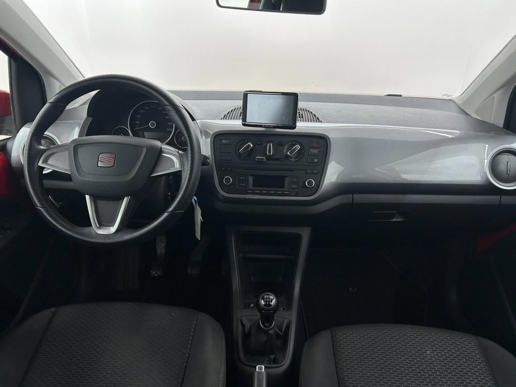 Seat Mii occasion 1.0 style sport | rood | tweedehands seat mii | airco | c