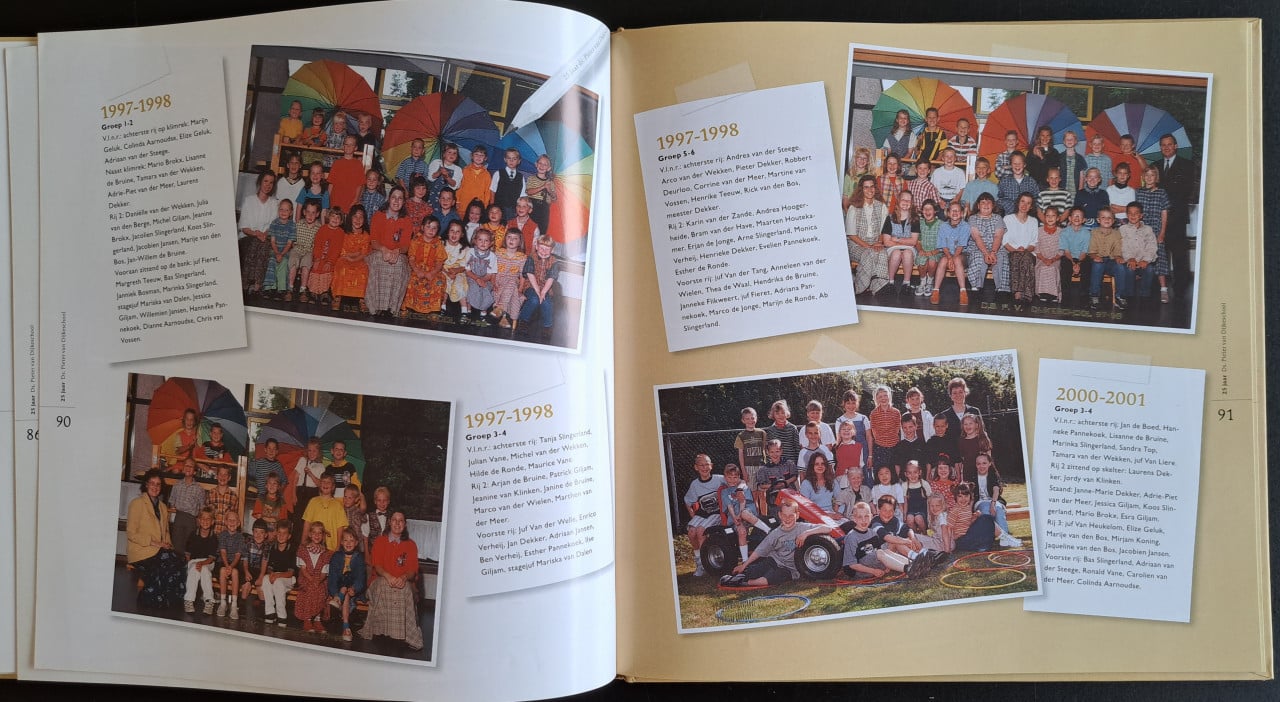 DS PIETER VAN DIJKESCHOOL BRUINISSE - 25 jaar
