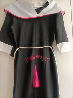 Carnaval sexy nonnenjurk