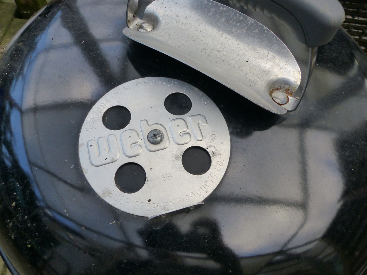 BBQ Weber 1 m hoog prima staat