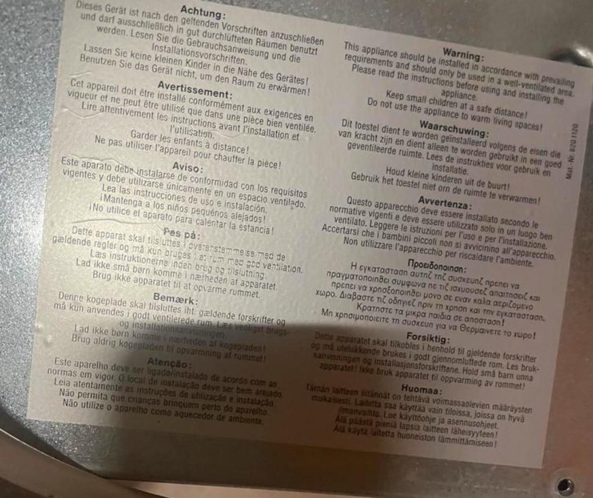 Wokbrander op gas Miele