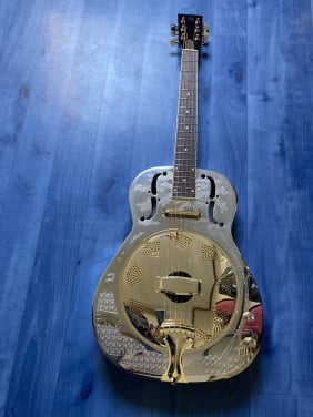 Harley Benton Custom Line CLR-ResoElectric met tas, NIEUW