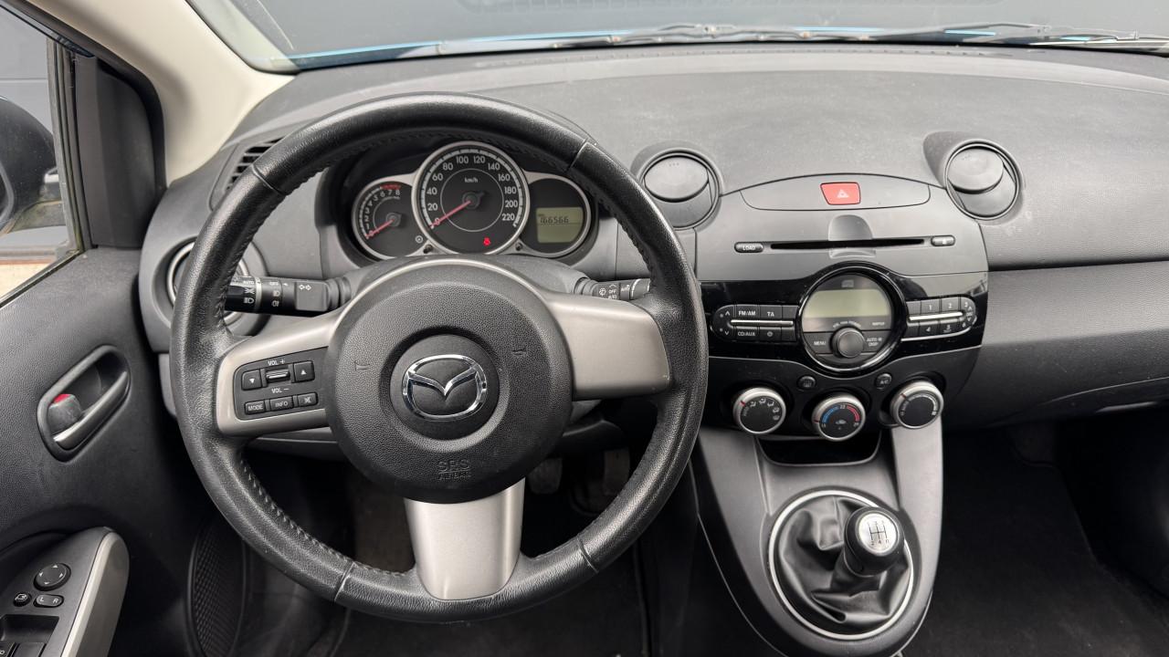 Mazda 2 1.3 GT-L 5DRS 2011 Blauw Airco Apk Nap Stoelverwarming