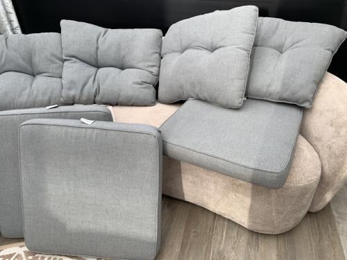 Loungeset kussens. Grijs.
