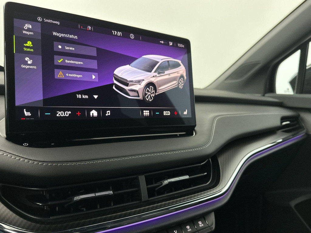 Skoda Enyaq Iv 60 sportline sportline elektromotor 132 kw / 179 pk suv elek