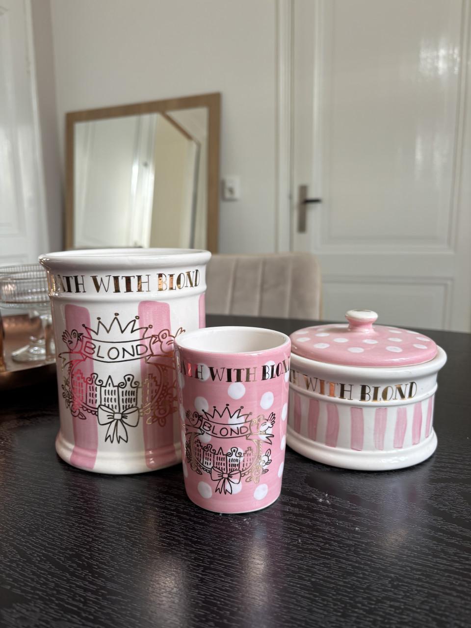 Blond Amsterdam badkamer setje