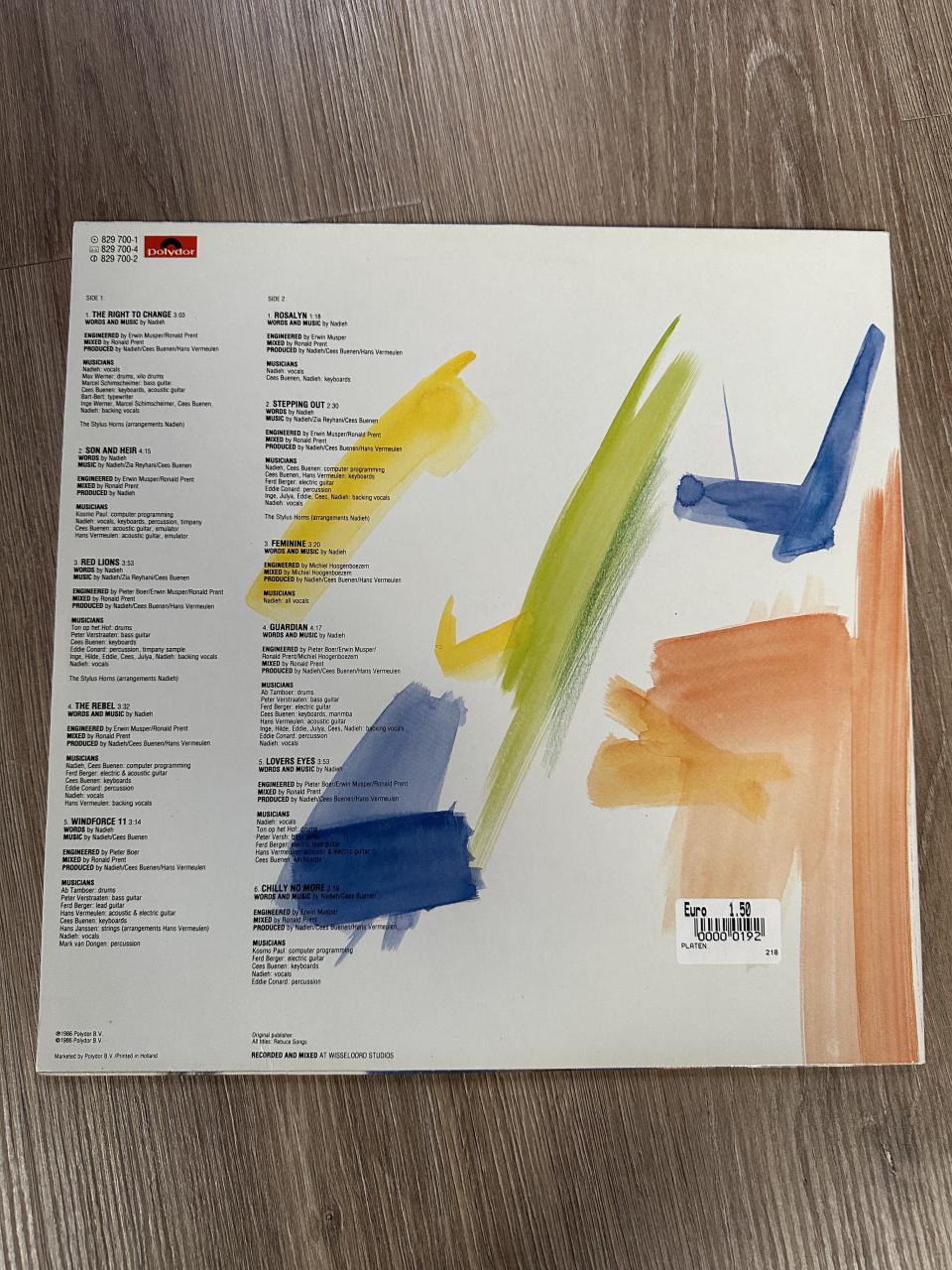 Nadieh - Land of Ta / vinyl lp