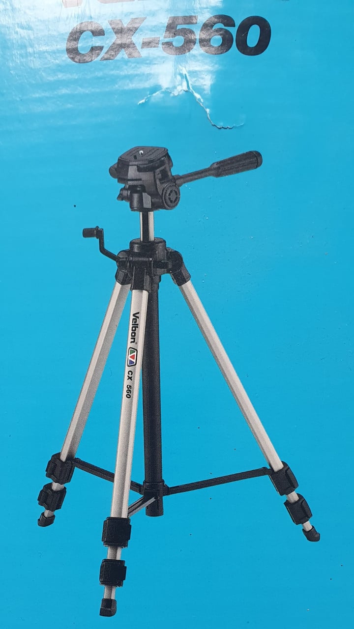 Velbon CX-560 statief (in nieuwe staat)