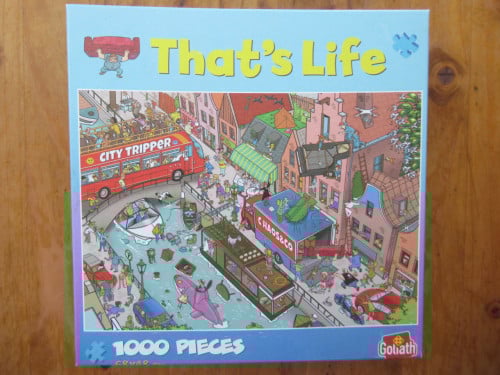 Leuke puzzel van 1000 stukjes, mist 1 stukje