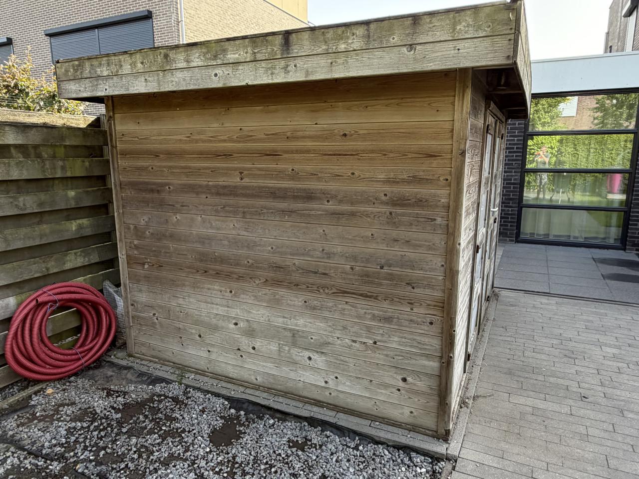 Gratis af te halen: tuinhuis 3,00x2,40