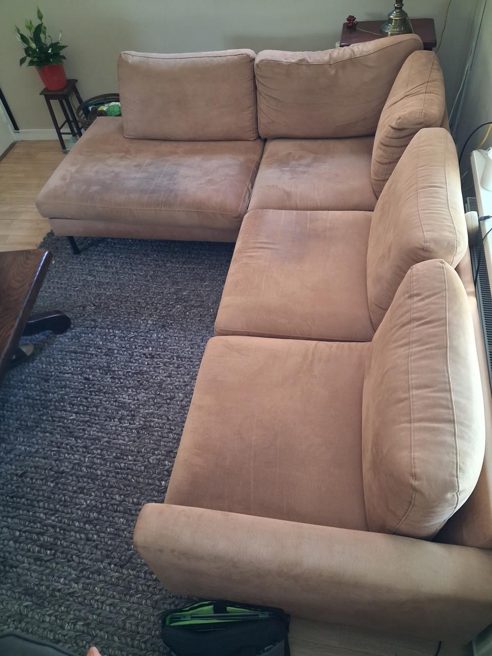 Te koop hoekbank