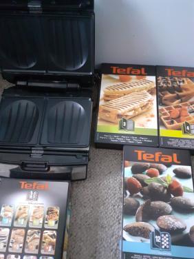 Diverse wafel en tosti ijzers