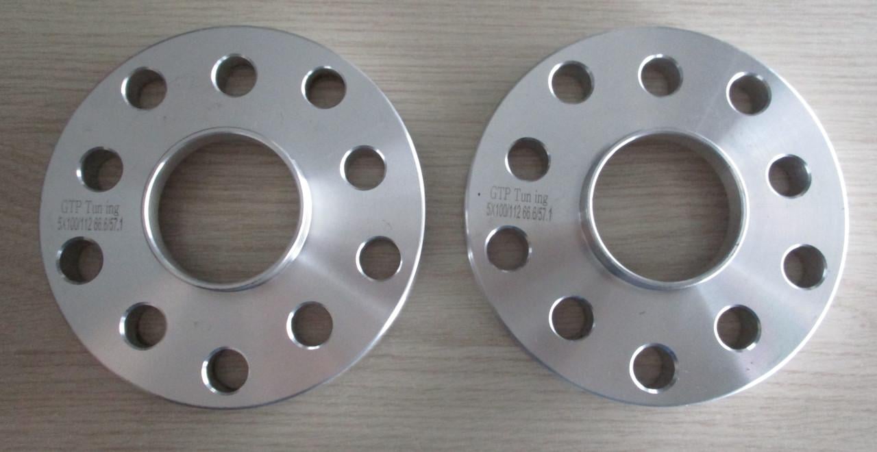 Setje spoorverbreders  5x100/112      (Nieuw!!)