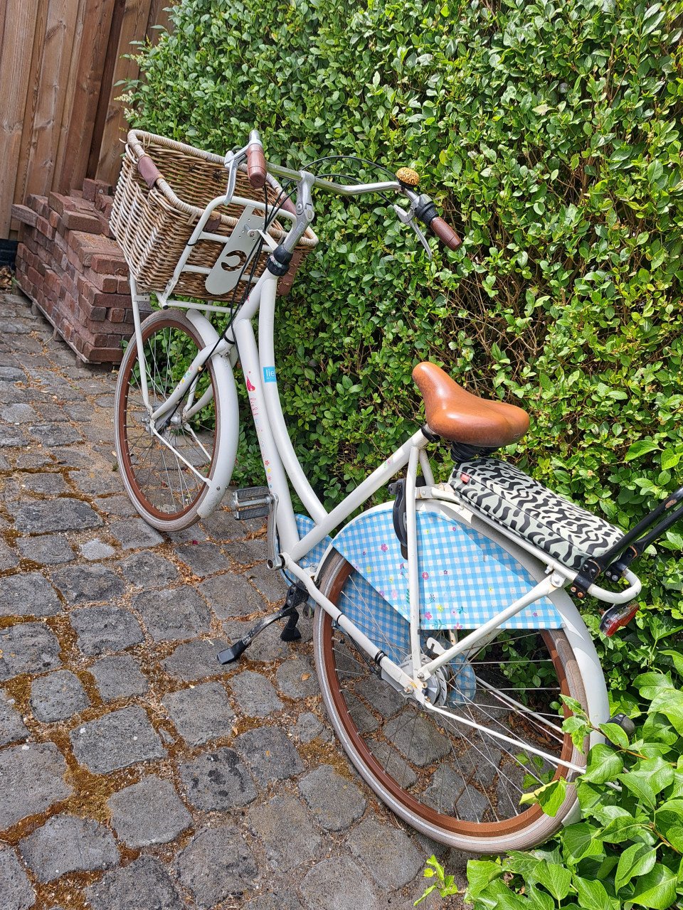 Cortina lief moederfiets